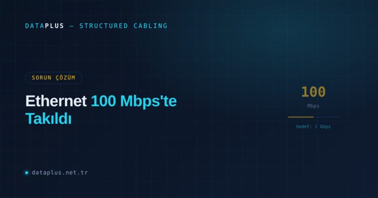 Ethernet 100 Mbps'te Takıldı: Neden 1 Gbit Olmuyor?