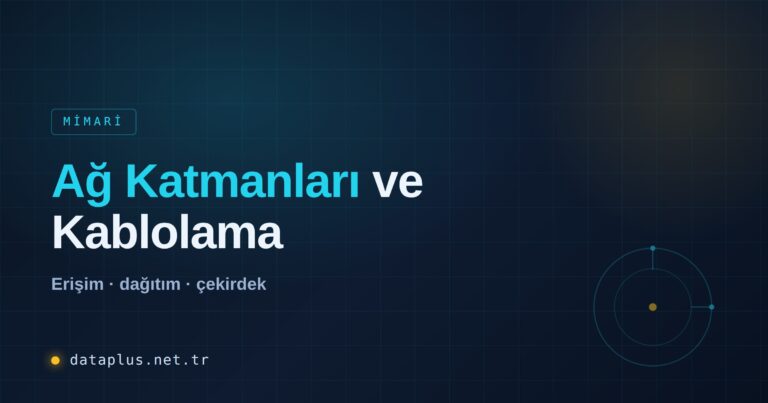 Ağ Katmanları ve Kablolama Karşılığı