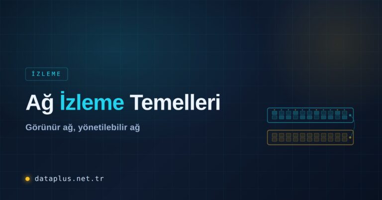 Ağ Yönetimi ve İzleme (Monitoring) Temelleri