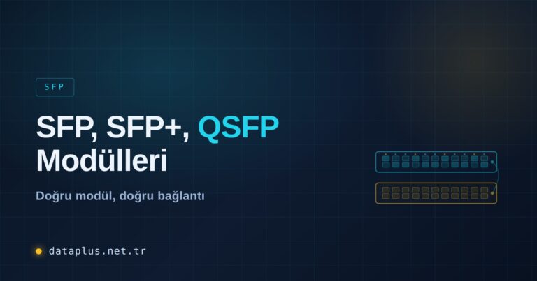 SFP, SFP+, QSFP Modül Tipleri ve Uyumluluk