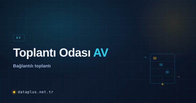 Toplantı Odası ve AV Kablolama Rehberi