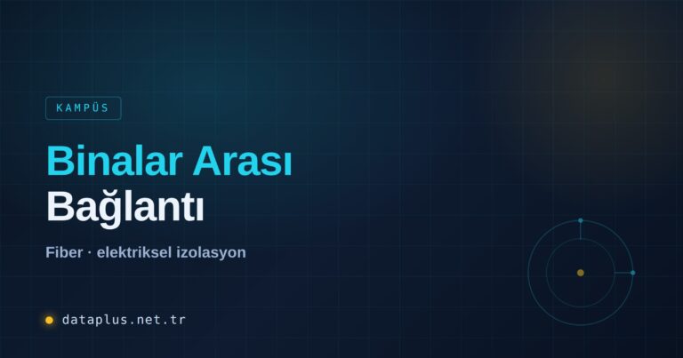 Birden Çok Bina Arası Bağlantı (Inter-building)
