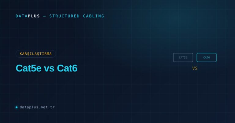 Cat5e vs Cat6: Fark Var mı, Yükseltmeye Değer mi?