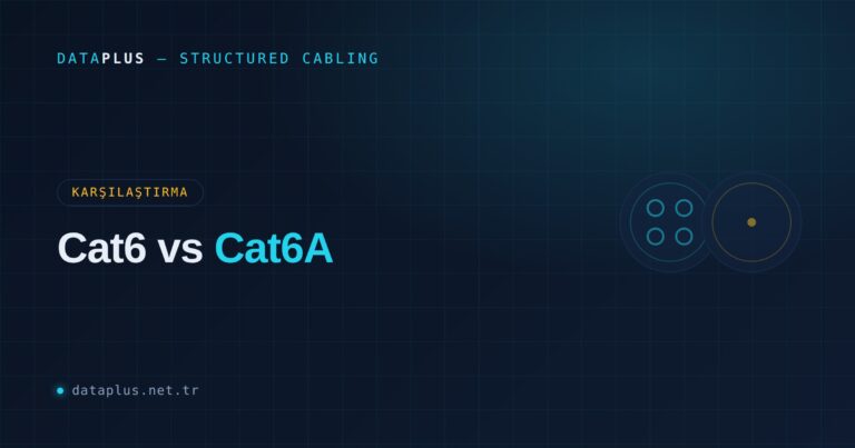 Cat6 vs Cat6A: Hangisini Seçmeli?