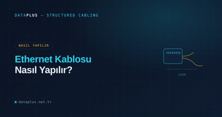Ethernet Kablosu Nasıl Yapılır? Adım Adım RJ45 Basma