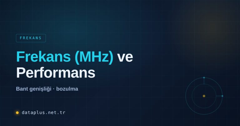 Frekans (MHz) ve Kablo Performansı