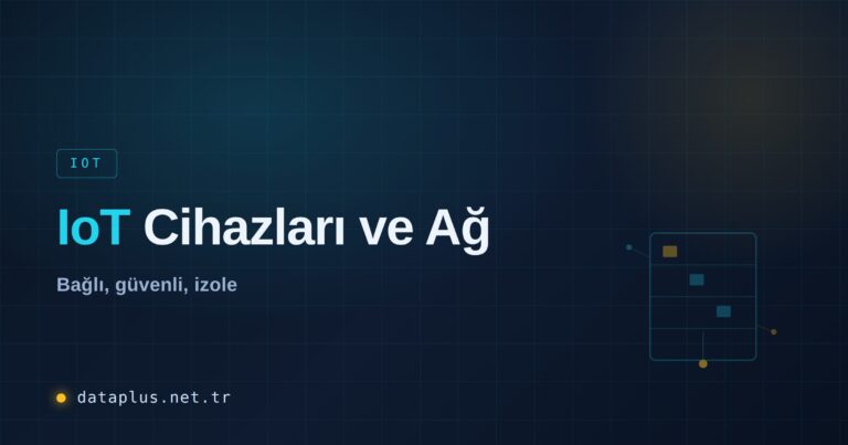 IoT Cihazları ve Ağ Altyapısı Rehberi