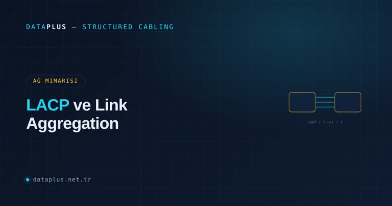 LACP ve Link Aggregation: Bant Genişliği ve Yedeklilik