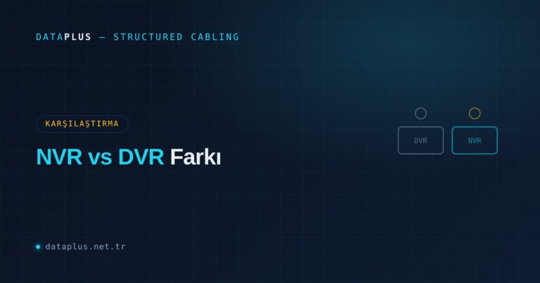 NVR vs DVR: Fark Nedir, Hangisi Seçilmeli?