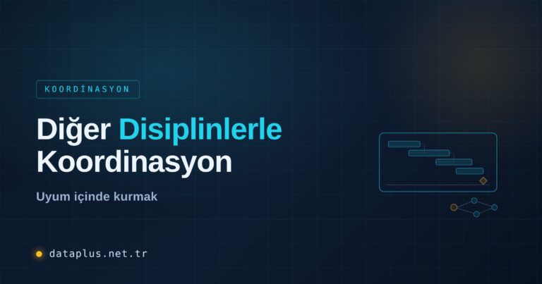 Diğer Disiplinlerle Koordinasyon (Mekanik/Elektrik)