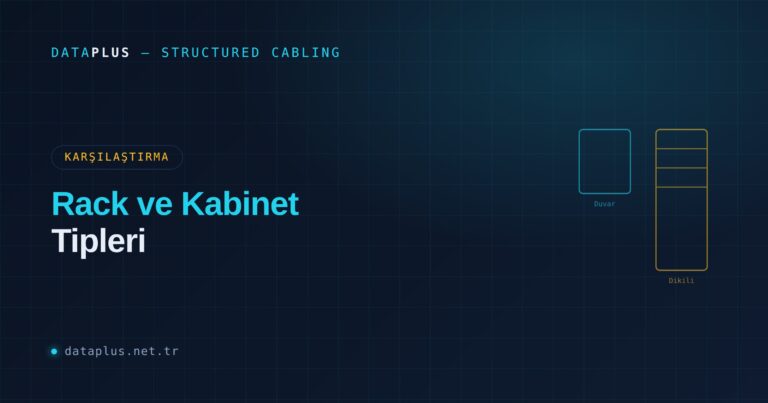 Rack ve Kabinet Tipleri: Duvar Tipi vs Dikili