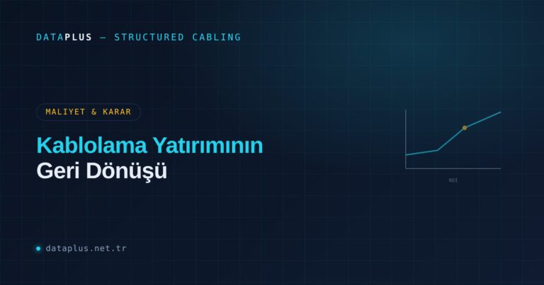 Kablolama Yatırımının Geri Dönüşü (ROI)