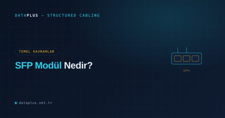 SFP Modül Nedir? Uplink'in Esnek Kapısı