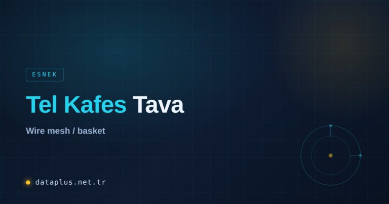 Tel Kafes Tava (Wire Mesh)
