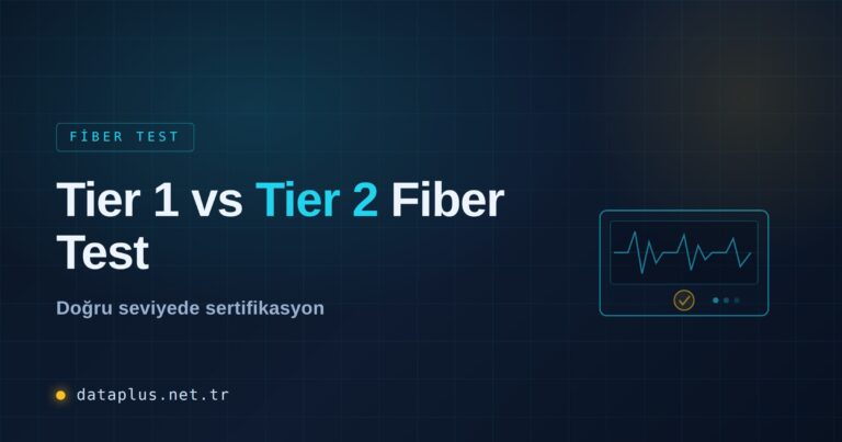 Tier 1 vs Tier 2 Fiber Test