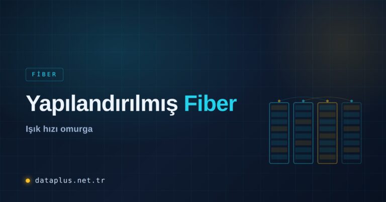 Veri Merkezinde Yapılandırılmış Fiber