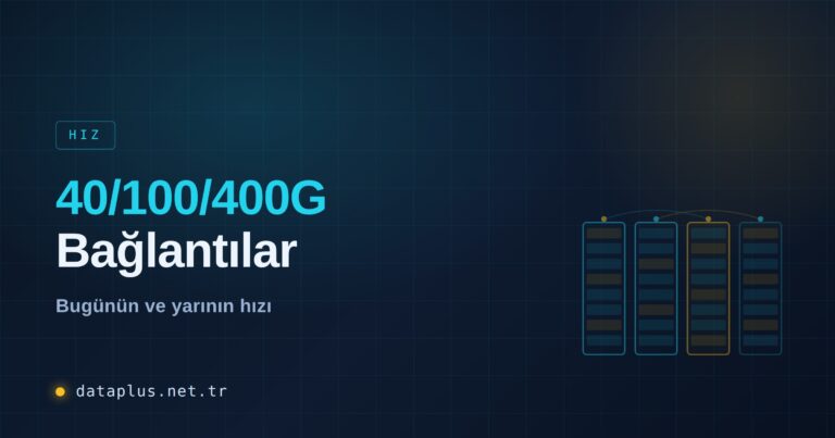 40G/100G/400G Veri Merkezi Bağlantıları