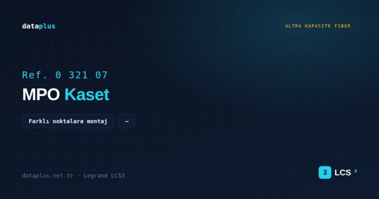 Legrand 032107 Kaset sabitleme kiti Farklı noktalara montaj