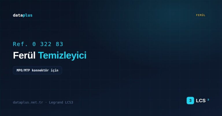 Legrand 032283 Ferül Temizleyici MPO/MTP konnektör için