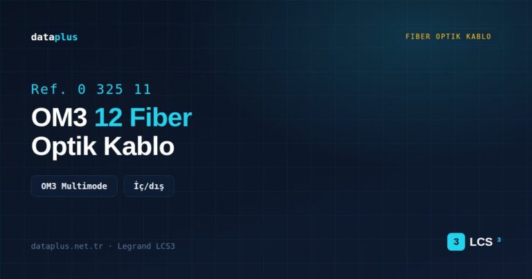 Legrand 032511 Fiber Optik Kablo OM3 12 Fiber İç/dış