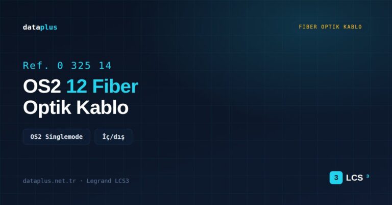 Legrand 032514 Fiber Optik Kablo OS2 12 Fiber İç/dış