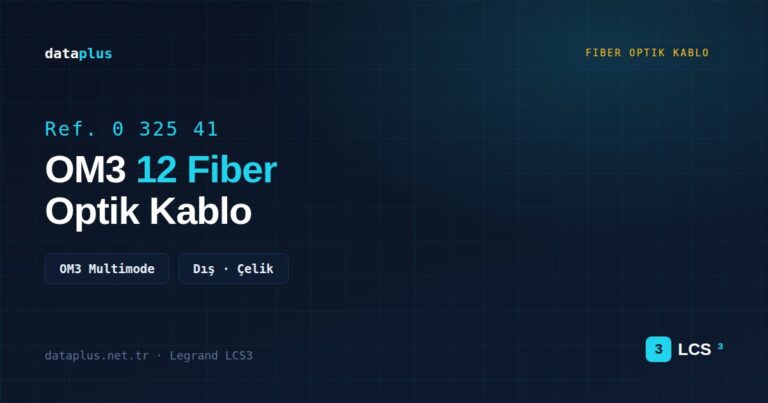 Legrand 032541 Fiber Optik Kablo OM3 12 Fiber Dış