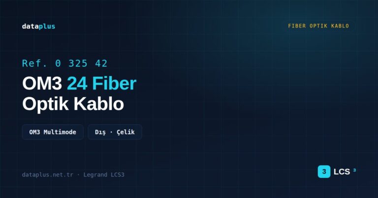 Legrand 032542 Fiber Optik Kablo OM3 24 Fiber Dış