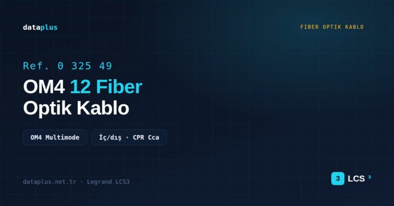 Legrand 032549 Fiber Optik Kablo OM4 12 Fiber İç/dış