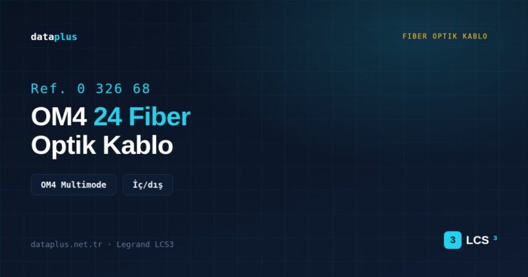Legrand 032668 Fiber Optik Kablo OM4 24 Fiber İç/dış